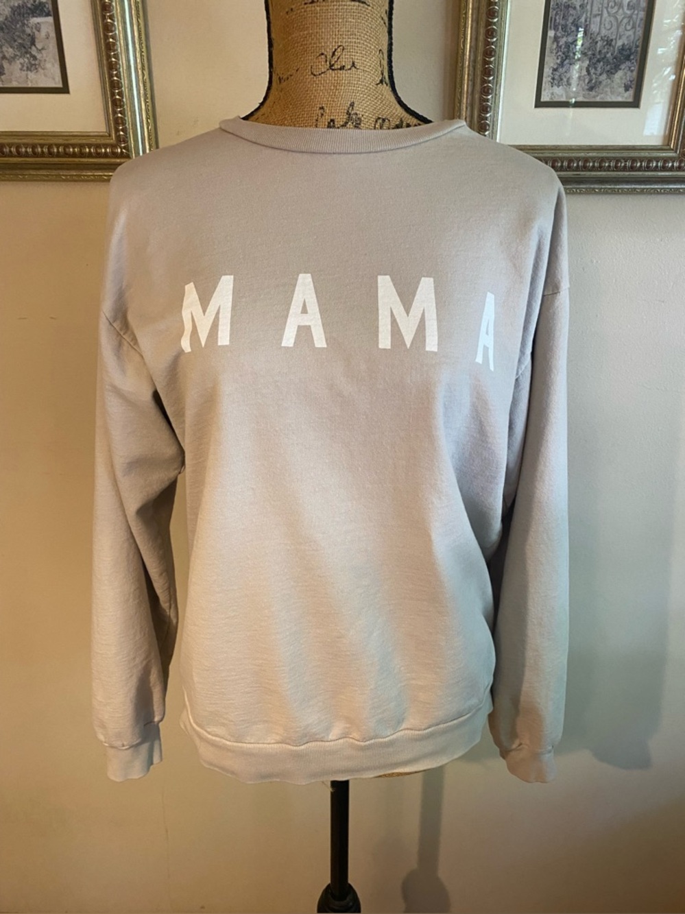 Royal Apparel MAMA Sweatshirt | 100% Cotton | Made in USA | Size M